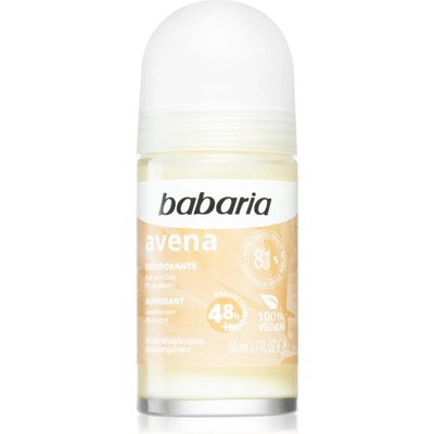 Babaria dezodorant Oat roll-on pre citlivú pokožku 50 ml