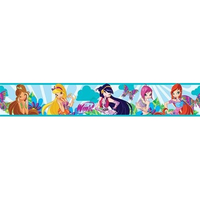 Bordúra samolepiaca Winx BDD-5-139-10, rozmer 5 m x 10,6 cm, detská bordúra 5513910, IMPOL TRADE