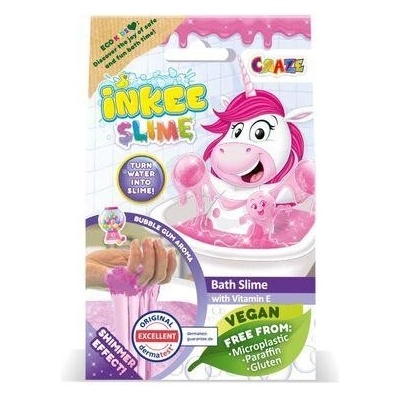 Craze Inkee Slime barevný sliz do koupele Unicorn – Hledejceny.cz