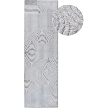 Elle Decoration Кремава пътека 80x240 cm Chappe Cream White - Elle Decoration (106092-80x240)