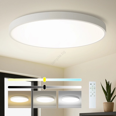 Brilagi - LED димируемо осветително тяло POOL SMART LED/180W/230V Ø 120 см Wi-Fi Tuya бяло +ДУ (BG2250)