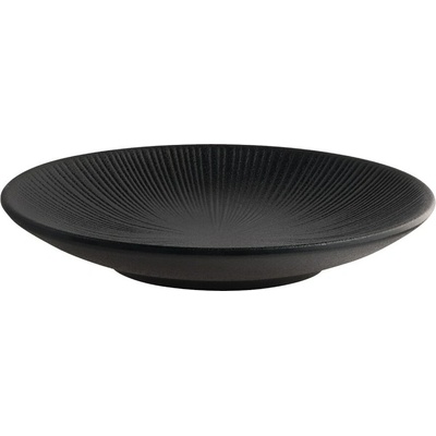 APS Melaminový talíř NERO 18 cm černý