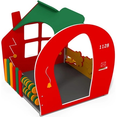 Playground System domček z nerezu pro exteriér aj interiér - 12037