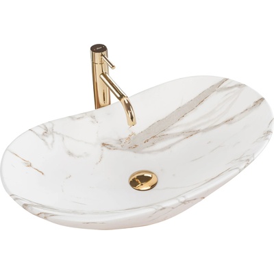 Rea Royal Lava 60,5x36 cm matt white (REA-U8598)