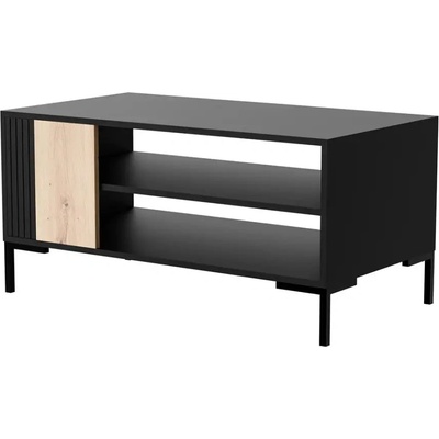 Cama meble Cama MERCI масичка за кафе/тревна площ 100 x 55 x 49 см черно/дъб занаятчийска (MERCI 400015)