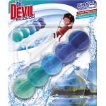 Dr. Devil Д-р Девил КОШНИЧКА Тоалетна чиния BiCOLOR 5BALL Polar Aqua (82939829292)