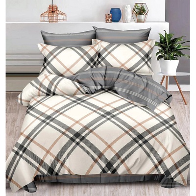 EmonaMall Двулицево спално бельо EmonaMall, 6 части - Модел S15994 (S15994-66666d)