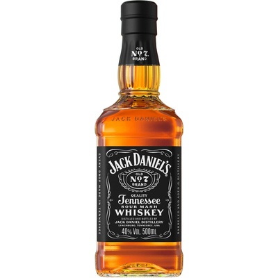 Jack Daniel's Black 40% 0,5 l (holá láhev)