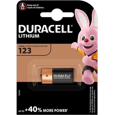 Duracell Батерия литиева Duracell CR123A, 3V, 1бр (DUR-BL-DL123A)