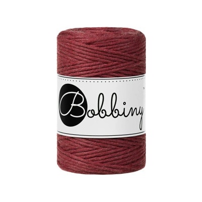 Bobbiny Macrame Baby 1,5 mm - divoká ruža
