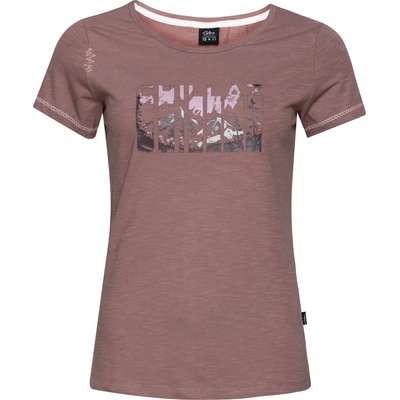 Chillaz Дамска тениска Chillaz Women's Gandia Nature Flow T-shirt - Wine - размер 42 (EU) (916-6241-0216)
