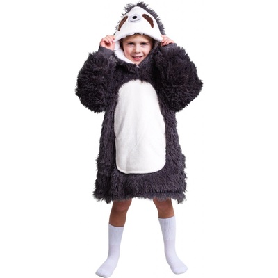 Cozy Noxxiez Lenochod hřejivá televizní mikinová deka s kapucí