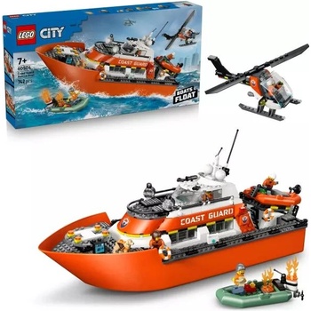 LEGO® City - Coast Guard Rescue Boat & Helicopter (60504)
