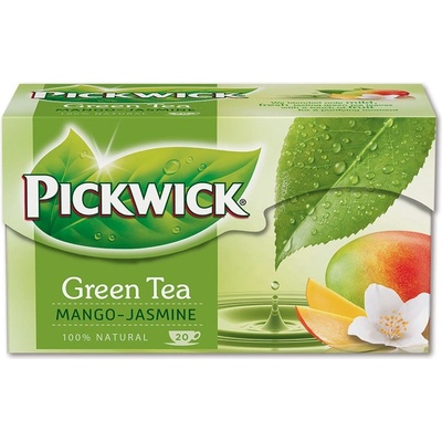 Pickwick Zelený čaj s mangem a jasmínem 20 x 1,5 g