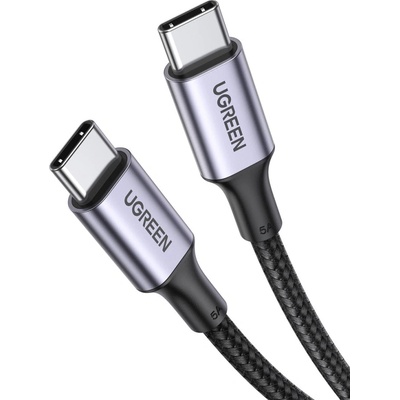 UGREEN Кабел UGREEN US316, USB-C към USB-C, 100W, 3m, черен (90120B)