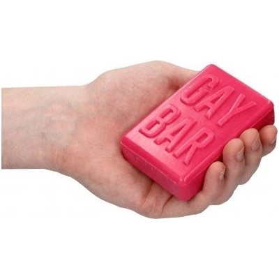 Shots Soap Bar Gay Bar, mydlo s nápisom
