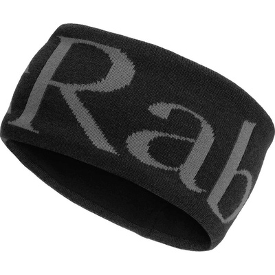 Rab Knitted Logo Headband anthracite