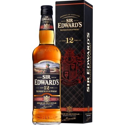 Sir Edwards Blended Scotch 12y 40% 0,7 l (karton)