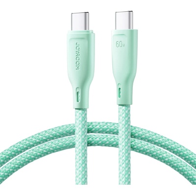 Joyroom S-A34 USB-C / USB-C PD 60W 1m zelený