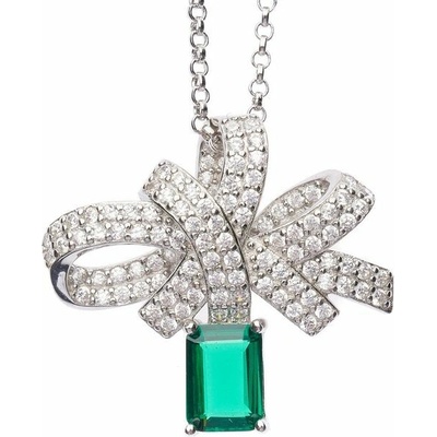 Oliver Weber Štýlový náhrdelník s kryštálom 61299