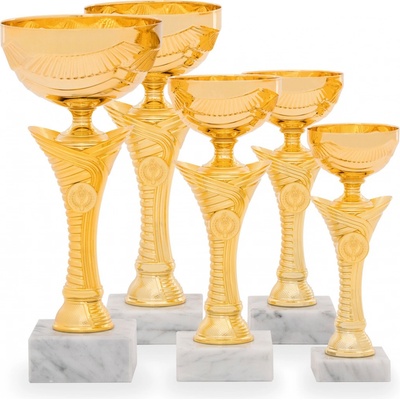 Pohár TROFIX výška 22 cm zlatý
