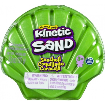 Kinetic Sand зелен морска черупка (6054245_GREEN)
