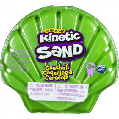 Kinetic Sand зелен морска черупка (6054245_GREEN)
