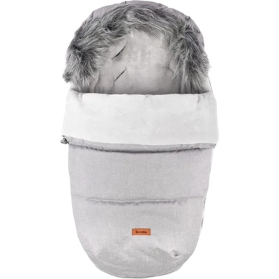 Sensillo Зимно чувалче за бебешка количка Sensillo - Индиана, сиво (SILLO-8370)