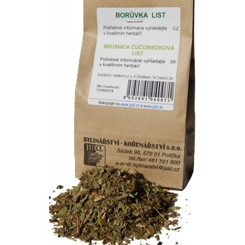 JUKL Borůvka list 50 g