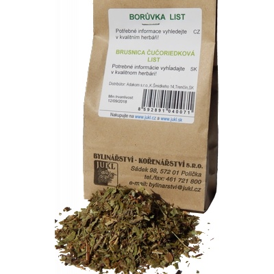 JUKL Borůvka list 50 g