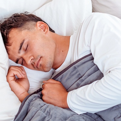 SleepLab Zátěžová deka Cool & Warm 10 kg 140x200