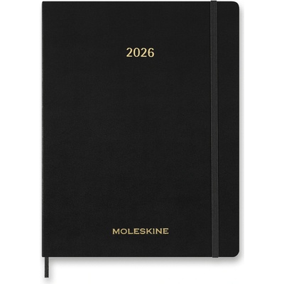 Moleskine Essential A4 týdenní 2026 černý