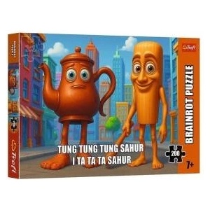 Trefl Puzzle 200 BrainRots Tung Tung Sahur