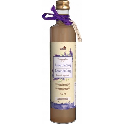NaturProdukt Sirup Levandulový 500 ml
