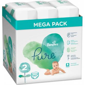 Pampers Pure Protection 2 3 x 39 ks 117 ks