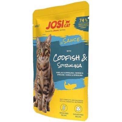 JosiCat Codfish in Sauce 85 g