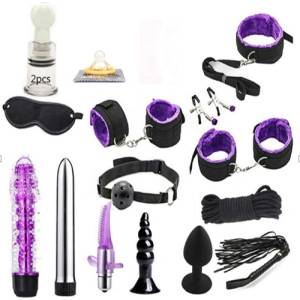 X Fun Bdsm Вибро комплект "purple moon" 15 части