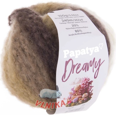 Kamgarn Příze Papatya Dreamy Varianta: 10
