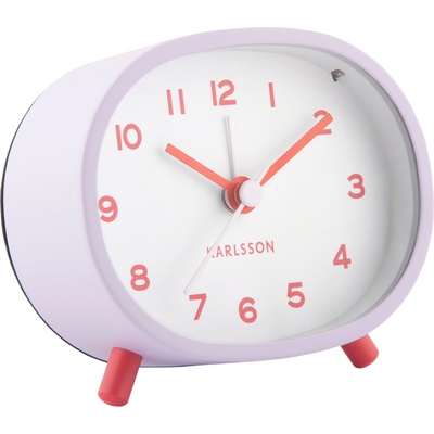 Karlsson Будилник Cheeky, светлолилав (KA6025LP)