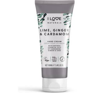 I Love Cosmetics Naturals Lime, Ginger & Cardamom Hand Lotion 100 ml
