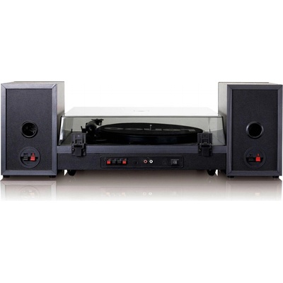 Lenco Bluetooth грамофон с външни високоговорители Lenco LS-300 (300BLACK)