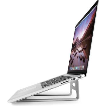 Twelve South ParcSlope - ергономична алуминиева повдигаща поставка за MacBook и iPad Pro (сребриста)