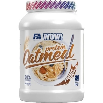 FA Nutrition WOW! Protein Oatmeal, фъстъчено масло, 1 kg, FA Nutrition