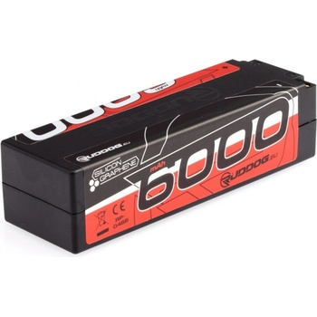 RUDDOG Racing 6000 mAh 150C/75C 14.8 V LCG 1/8 Pack EFRA