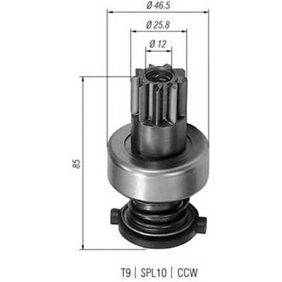 MAGNETI MARELLI Pastorek, startér 940113020124