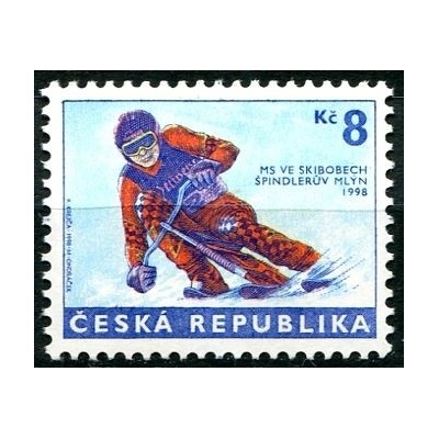 Česká pošta (1998) č. 170 ** - 8 Kč - Česká republika - MS ve skibobech