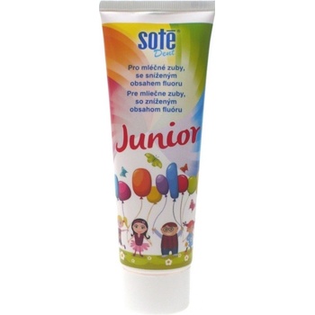 Soté Dent Junior Tutti Frutti zubná pasta pre děti 3-6 let 75 ml