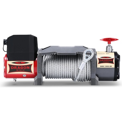 DRAGONWINCH Naviják Dragon Winch Maverick DWM 13000 HD, 12V, Ocelové lano 30m