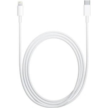 Кабел BeSmart за зареждане и данни, съвместим с Apple, USB-C към Lightning, 1 м, бял