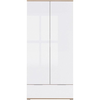 Image 1 of Bogdan Furniture Europe Гардероб zele szf2d1s-e20, дъб вотан/бял гланц
